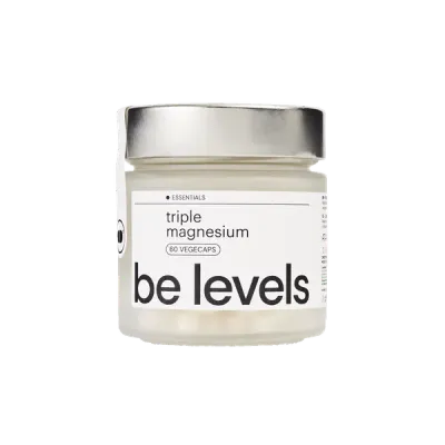 Bote de Belevels Triple Magnesio con cápsulas vegetales