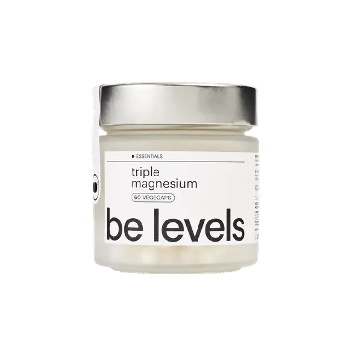 Bote de Belevels Triple Magnesio con cápsulas vegetales