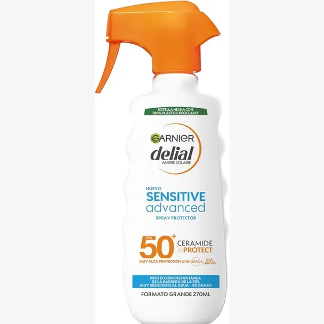 Garnier Sensitive Advanced Facial SPF50+: análisis completo 2026