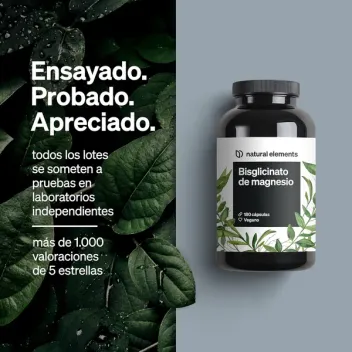 Natural Elements Glicinato de Magnesio 300mg