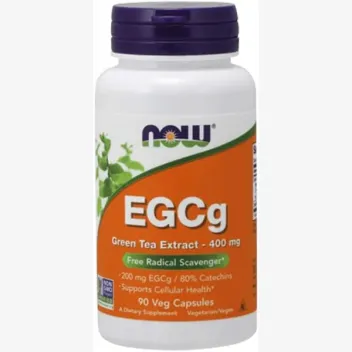 NOW Foods EGCg Green Tea Extract 400 mg (90 cápsulas)