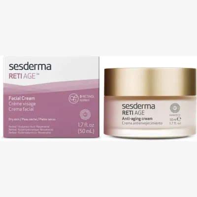 Sesderma Reti-Age Crema Antienvejecimiento 50ml con triple retinol liposomal