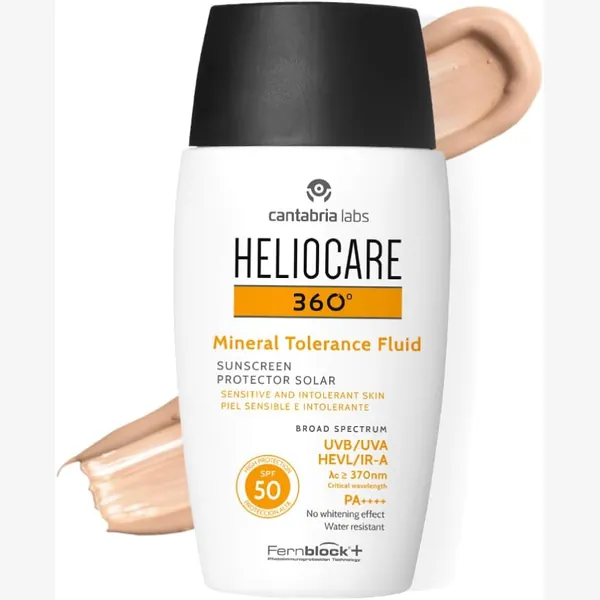 Heliocare 360° Mineral Tolerance Fluid SPF50