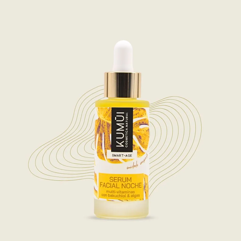 Kumui Serum de Bakuchiol con algas, nocturno